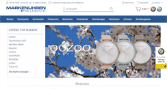 Desktop Screenshot of markenuhren-billiger.de